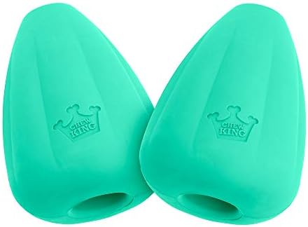 Chew King Premium Treat Dog Toy, XL, Extremely Durable Natural Rubber Toy, Pack of 2, All Breed Sizes