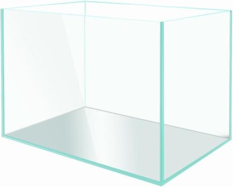 Large Fish Tank, Glass Aquarium, Rectangular Turtle Tank Peninsula Style, Premium Ultra Clear Borderless Aquarium with Low-Iron Glass for Fish and Corals 8mm (47 * 20 * 20inches)