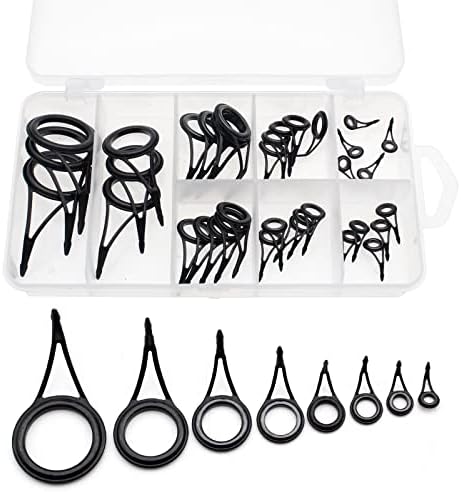 Fishing Rod Tip Repair Kit Fishing Rod Tips Stainless Steel Ceramic Ring